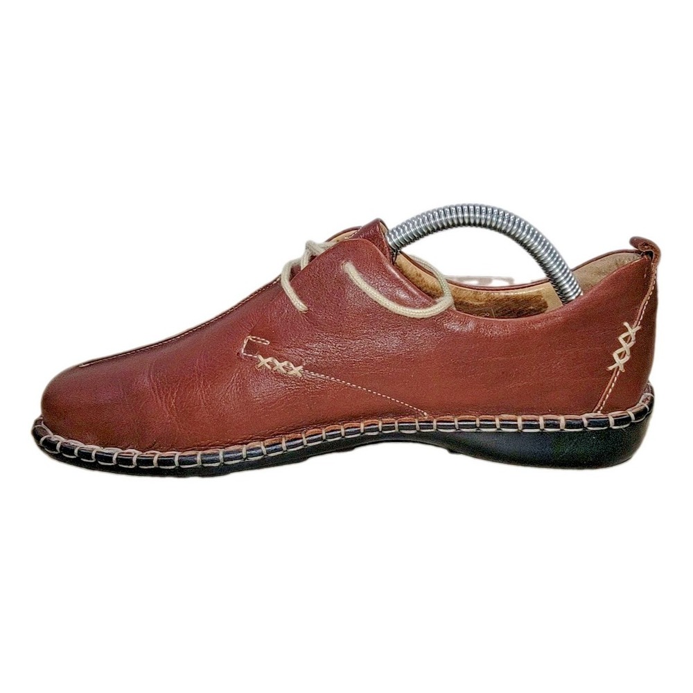 Josef Seibel Shoes Women Size 10  EU Size‎ 41 Brown Lindsay Oxford Leather - Picture 5 of 12